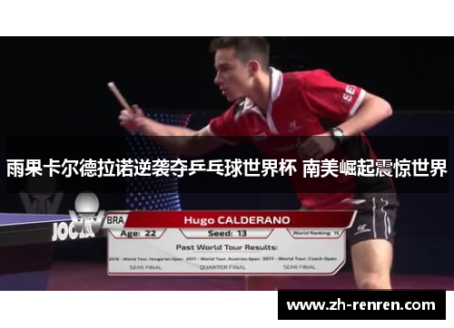 雨果卡尔德拉诺逆袭夺乒乓球世界杯 南美崛起震惊世界